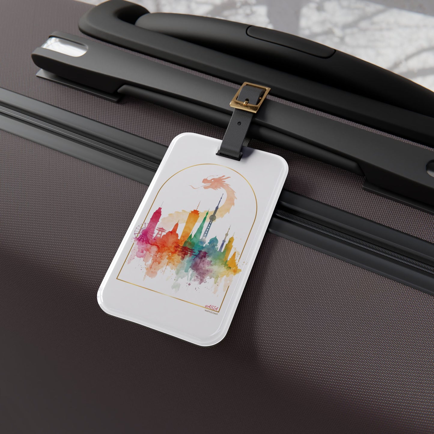 Luggage Tag - Asia Themed | Travel Accessory , Airport Essentials