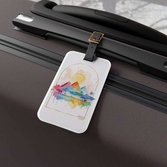 Luggage Tag - Africa Themed | Travel Accessory, Airport Essentials