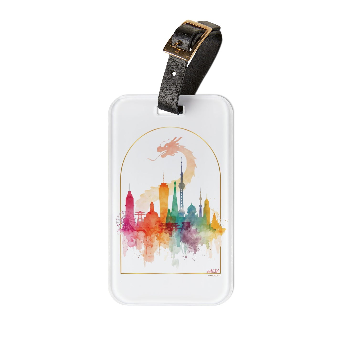 Luggage Tag - Asia Themed | Travel Accessory , Airport Essentials